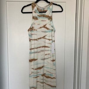 Young, Fabulous & Broke Tie Dye Cotton Midi Dress